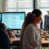 Swiftcourier Birmingham support team in office.